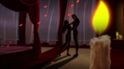 So, Mom,
with her great powers of judgment, - Justice League vs  Teen Titans