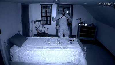So this moved by itself,
we captured it. - The Harrisville Haunting: The Real Conjuring House