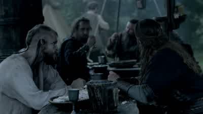 So much for Rollo, the warrior. - Vikings