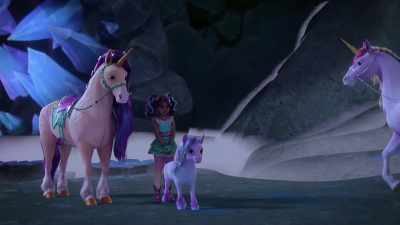 So much
for this trip cheering her up. - Unicorn Academy