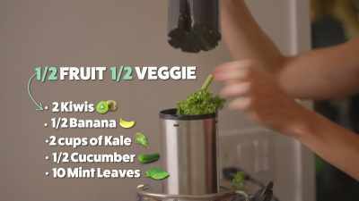 So much of the vegetable
or the fruit gets lost - What Am I Eating? With Zooey Deschanel