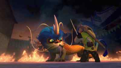 So much town to destroy, so little time. - Kung Fu Panda: The Dragon Knight