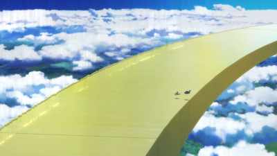 So we must've seen it when the barrier was down. - Doraemon the Movie: Nobita's Sky Utopia