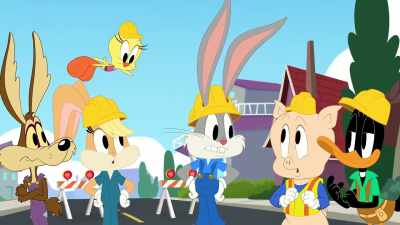 So, we need to build him a house
that he can smash and not destroy. - Bugs Bunny Builders