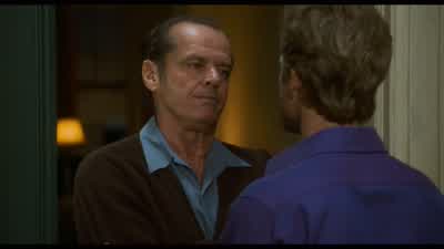 80 never never interrupt me okayNot if there's a fire not if you hear the sound of a thud from my homeand one week later there's a smell from a decaying human bodyand you have to hold a hanky to your facebecause the stench is so thick you think you're - As Good as It Gets