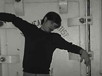 So that night, crew member was sleeping. - Beatles '64