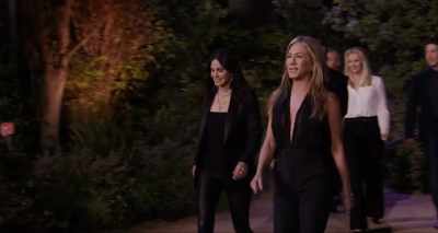 ♪ So no one told you life was gonna be this way ♪ - Friends: The Reunion