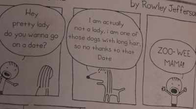 So, no thanks to that date." - Diary of a Wimpy Kid