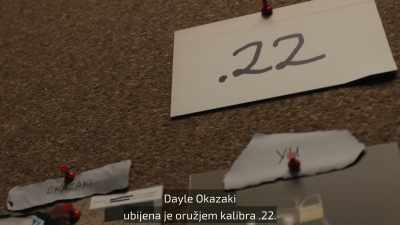 So now you have
Dayle Okazaki killed with a .22, - Night Stalker: The Hunt for a Serial Killer