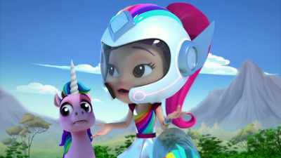 So now Preston's causing trouble
with an abandoned business? - Rainbow Rangers
