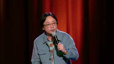 So now he sounds like
an older white guy. - Jimmy O. Yang: Guess How Much?