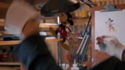 So now that we're done with it,
this is what it looks like from the front. - Mickey: The Story of a Mouse