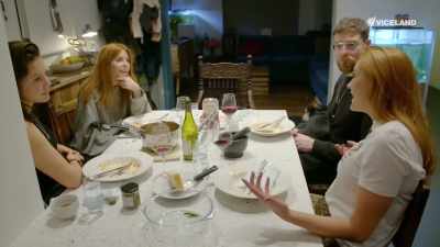 So, obviously, things change
when you meet somebody else. - Stacey Dooley Sleeps Over
