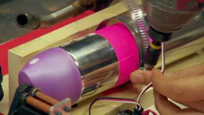 SO ON TO CAN NUMBER FOUR. - Mythbusters Jr.