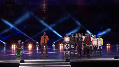 - So, one of these two acts
is going to win. - America's Got Talent: Extreme