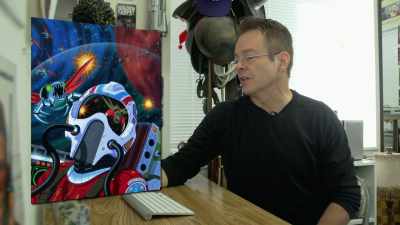 So this one had the little secret things in it, like, - Video Game Box Art: The Stories Behind the Covers