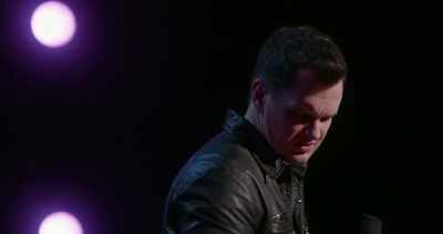 So, one, two, three, third Simon." - Jim Jefferies: Freedumb