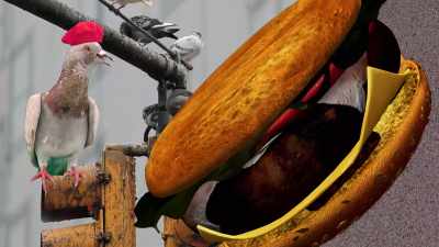 So, you only like art with food in it? - Absurd Planet