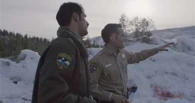 So our guy kills a deer,
he drags it out here, - The Wolf of Snow Hollow