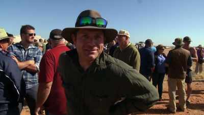 So, our number needs to come up.
(LAUGHS) - Outback Opal Hunters
