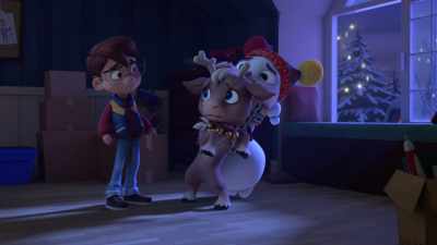 So, pretty please
with gumdrops on top, - Reindeer in Here