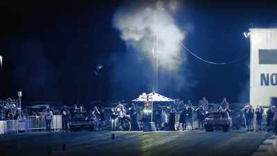 So we pull up, - Street Outlaws No Prep Kings Team Attack