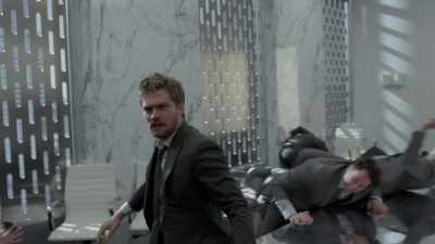 - So punching's okay now?
- [grunting] - Marvel's The Defenders