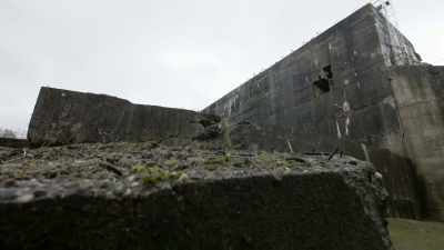 So rather than try to hide
the actual blockhouse, - Secret Nazi Ruins