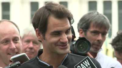 So...
(reporter laughs) - Roger Federer: A Champions Journey