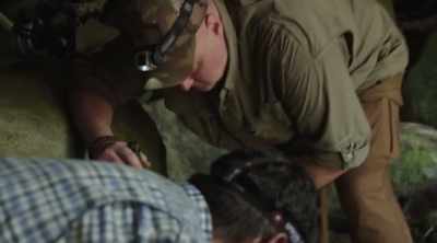‐ So they return
to their excavation - Lost Gold of World War II