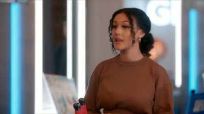 So, Ryley, we were actually
really impressed by your color matching, - Glow Up: Britain's Next Make-Up Star