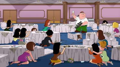 So, to Sarah and Henry. - Family Guy