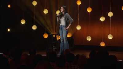 So she says, "How did it go?"
He says, "Good." - Sarah Silverman: Someone You Love