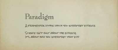 So science not only is the evidence; - Is Genesis History?