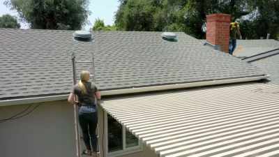 So, Scott's heading up
onto the roof, - Help! I Wrecked My House