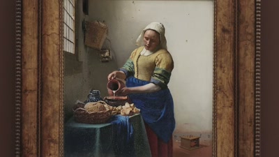 So we see that he's a good observer
also of light and dark - Vermeer: The Greatest Exhibition