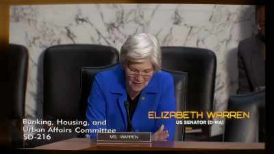 So, Senator Warren
introduced a bipartisan bill - Money Electric: The Bitcoin Mystery