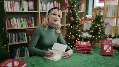 So he sent you instead of April. - Christmas Lover's Anonymous