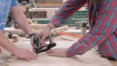 So we set that
herringbone pattern - Fixer Upper: Behind the Design