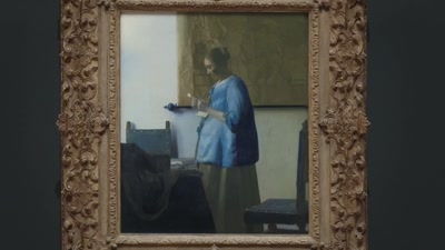 So, several years ago,
I was able to treat this painting - Vermeer: The Greatest Exhibition