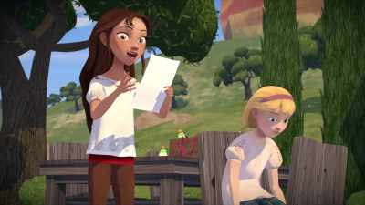 So when she gets here,
we'll yell, "Surprise!" - Spirit: Riding Free