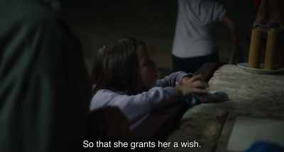 So that she grants her a wish. - 20,000 Species of Bees
