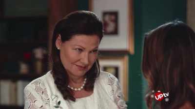 So she is with us. - Christmas with a Prince: Becoming Royal