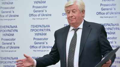 So for Shokin to then
bring it up again - From Russia with Lev