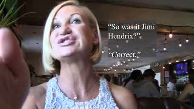 So she showed me Jimi
Hendrix and that's - Hacking the Afterlife