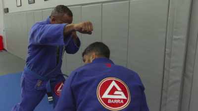 So, shuffle down,
knees on the ground, - The Wrestlers