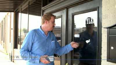 SO, [SIGHS]
WE'RE HERE AT 211 WEST TYLER, - The Patent Scam