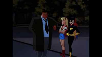 - So she smoked you.
- We put up a fight. - The New Batman Adventures