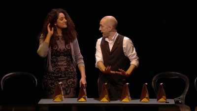 So, Sofia, I'm going to pass
my hands now over the bags - Derren Brown: Miracle