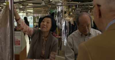 So sorry.
The dress was here a long time. - The Kominsky Method